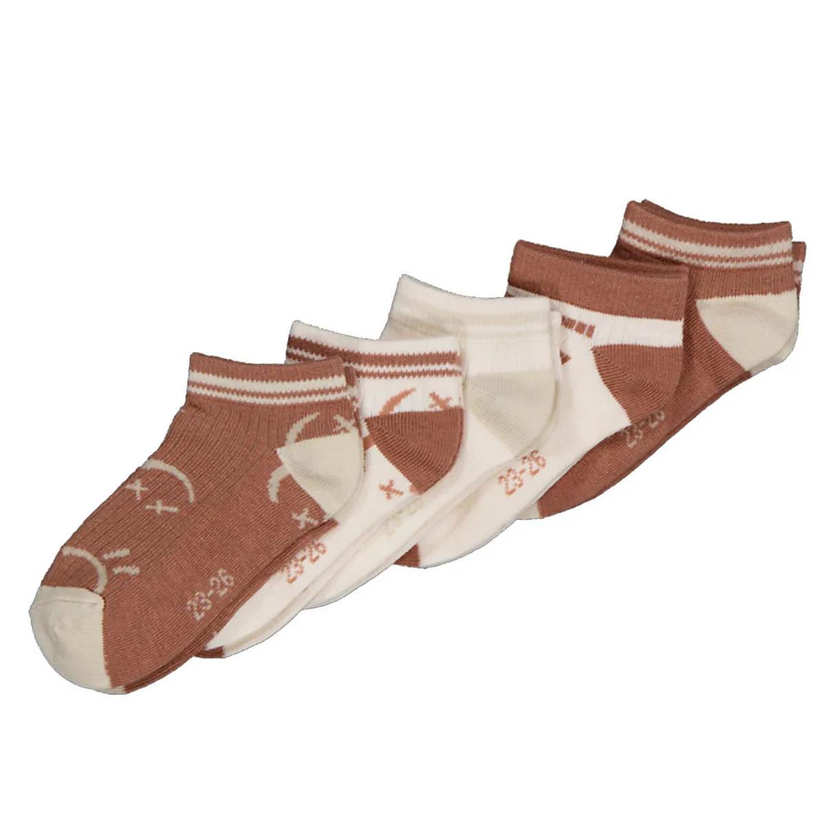 Sneakersocken - Braun