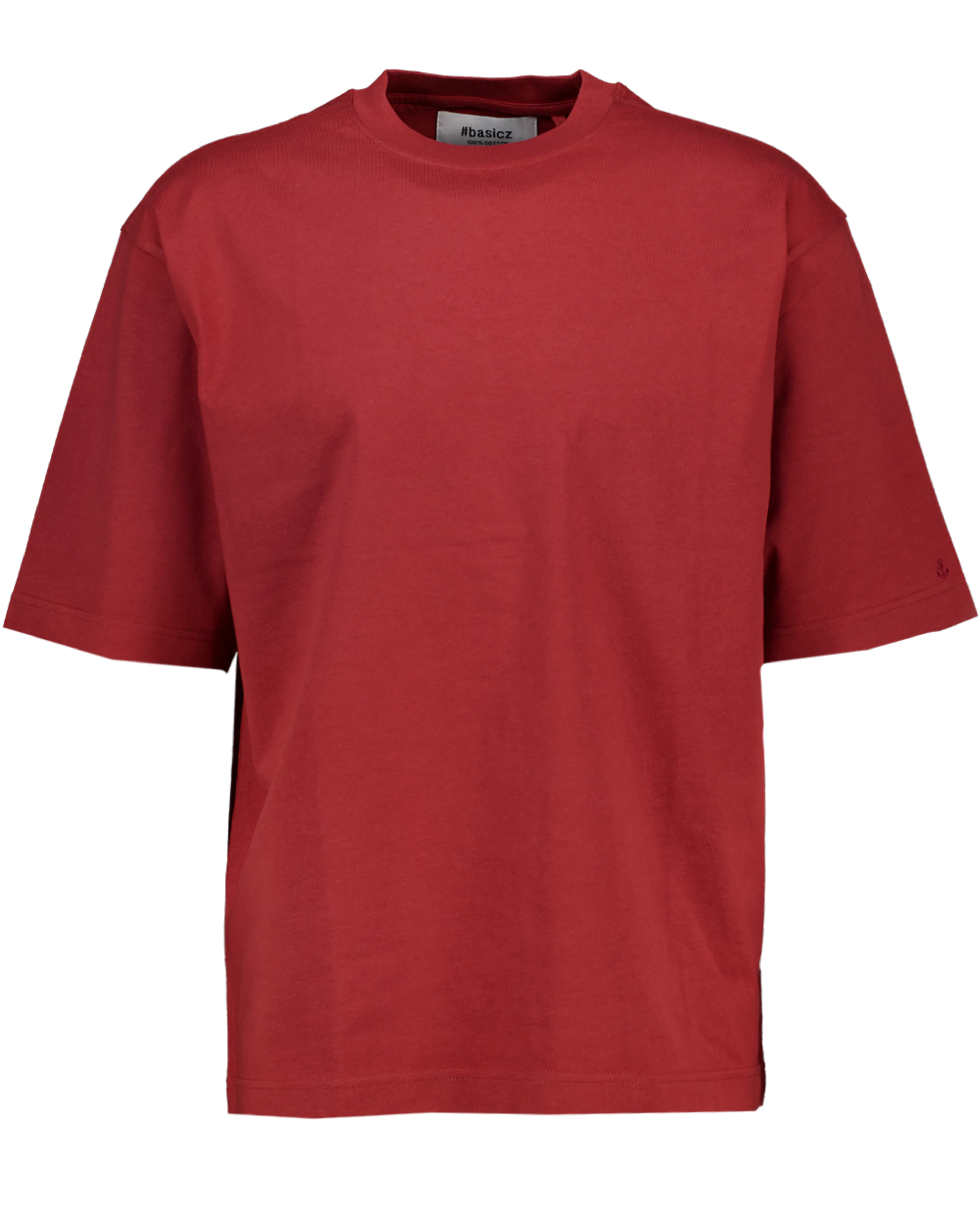 Tee-shirt #basicz - Rouge