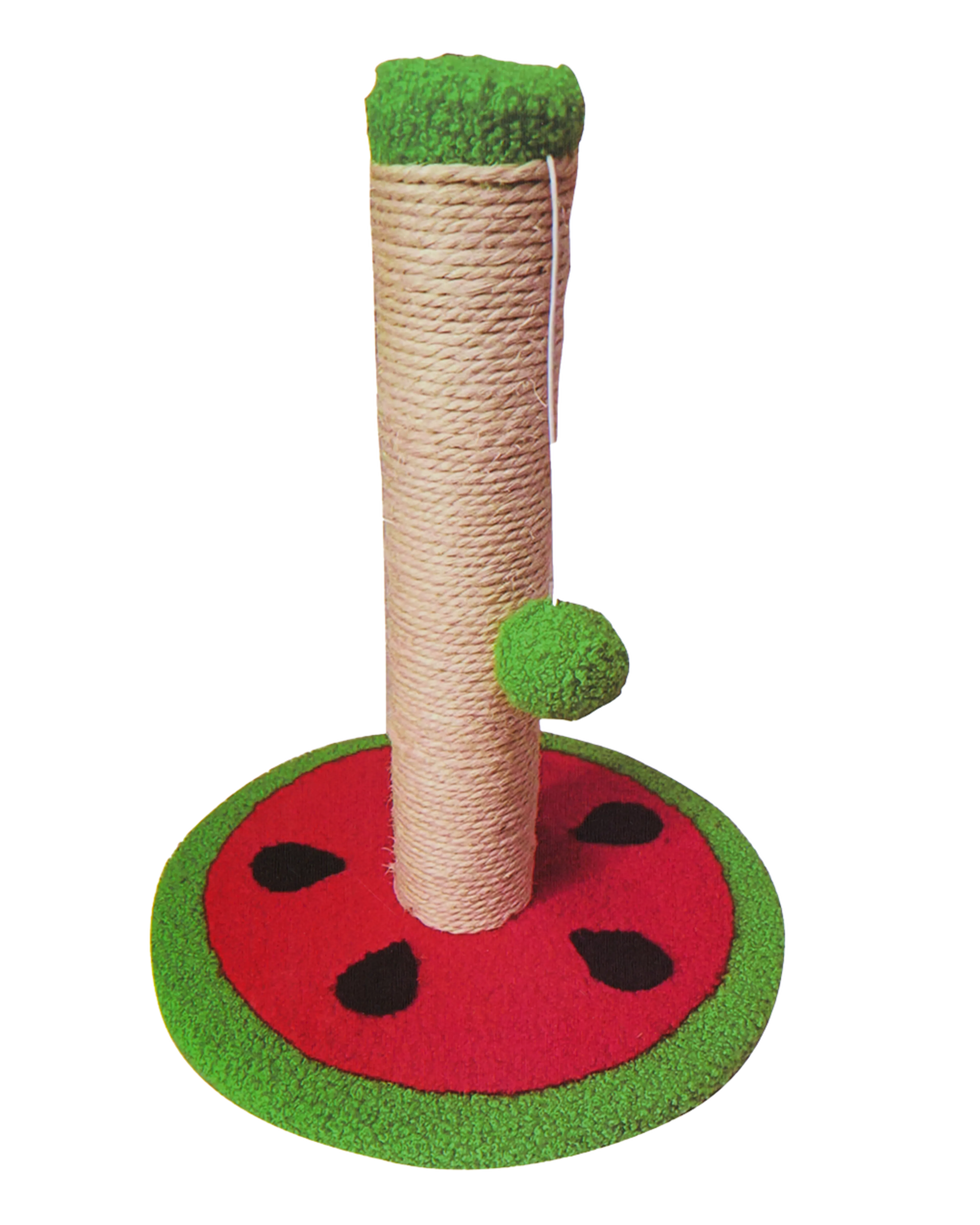 Katzenkratzbaum mit Ball - Rot