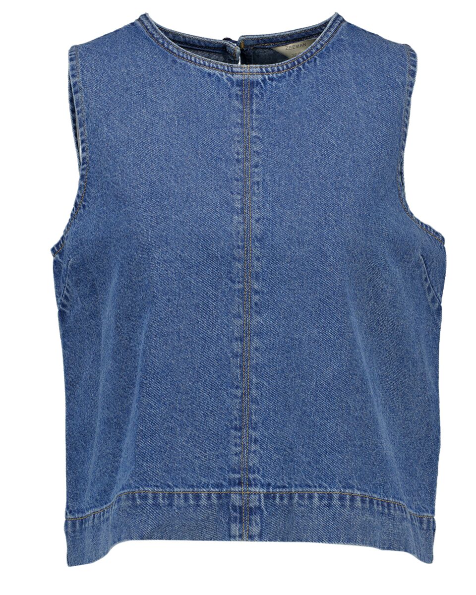 Top - Blauw