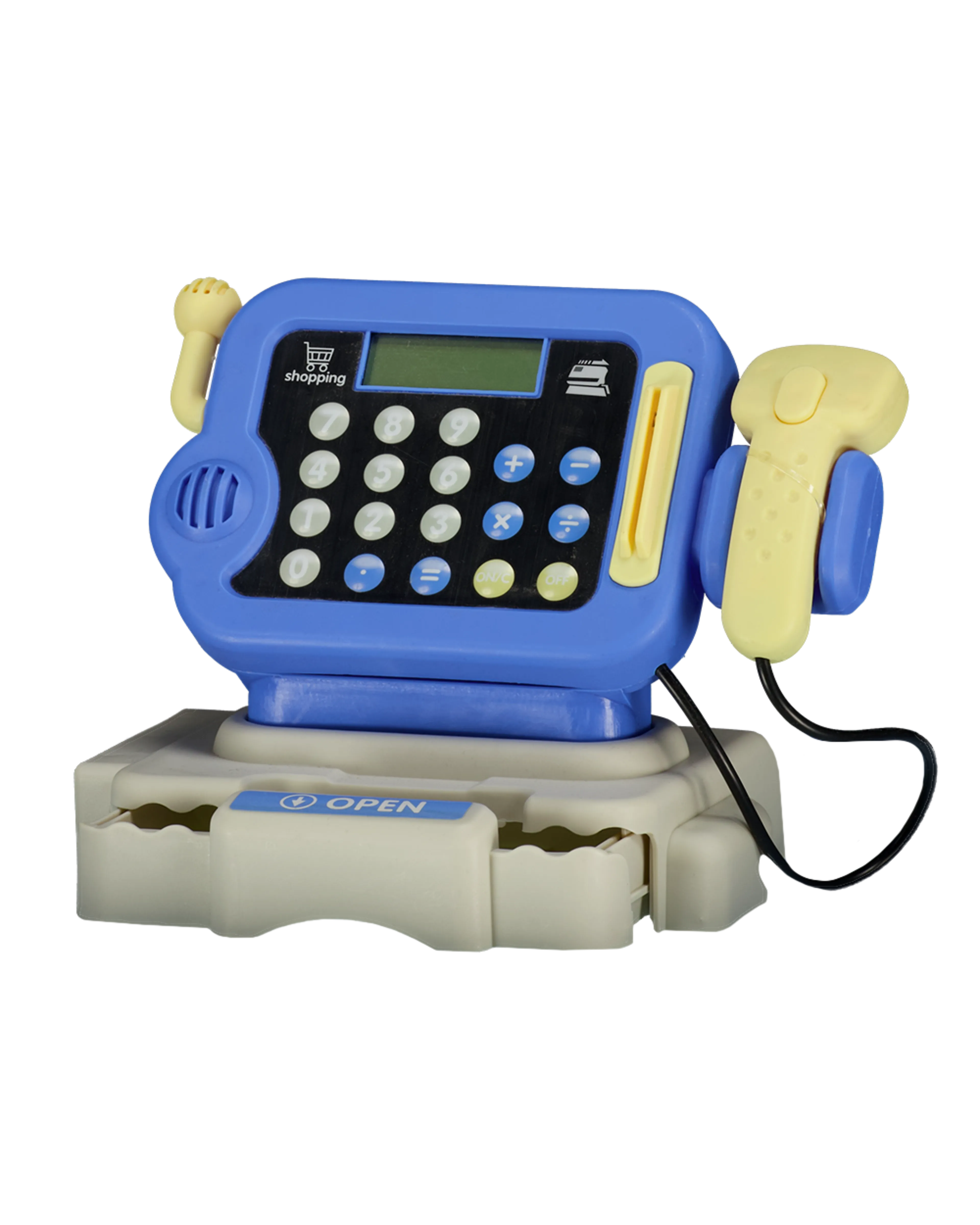 Speelgoed kassa-speelset - Blauw