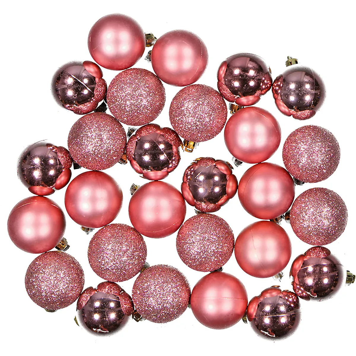 Bolas de Natal - Rosa