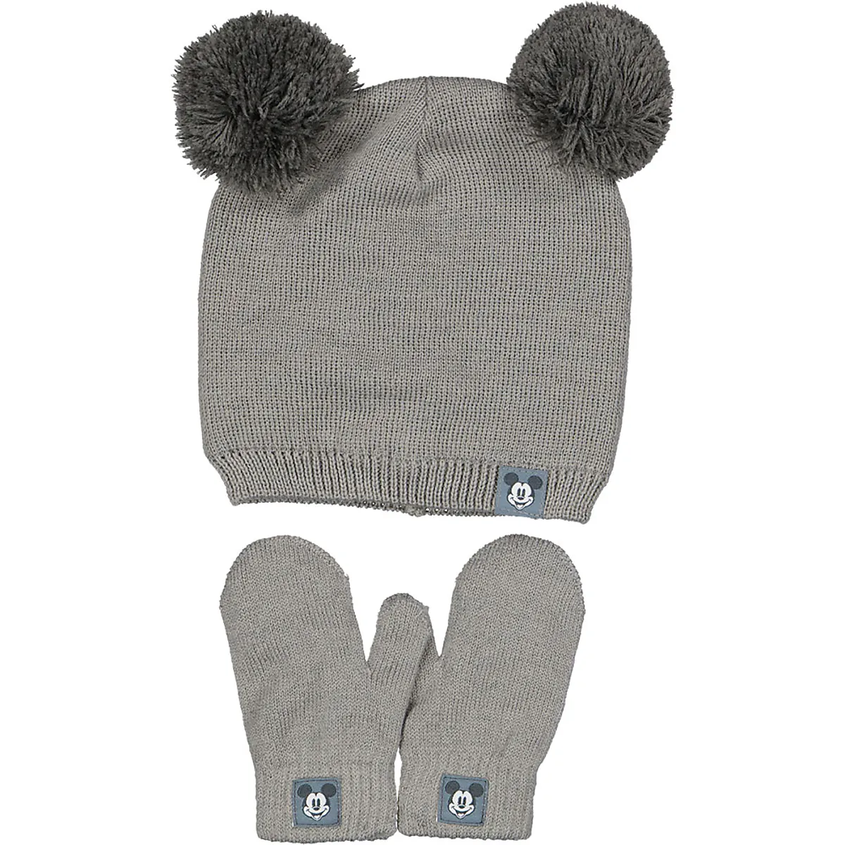 Schal mit Mütze und Handschuhen - Blau