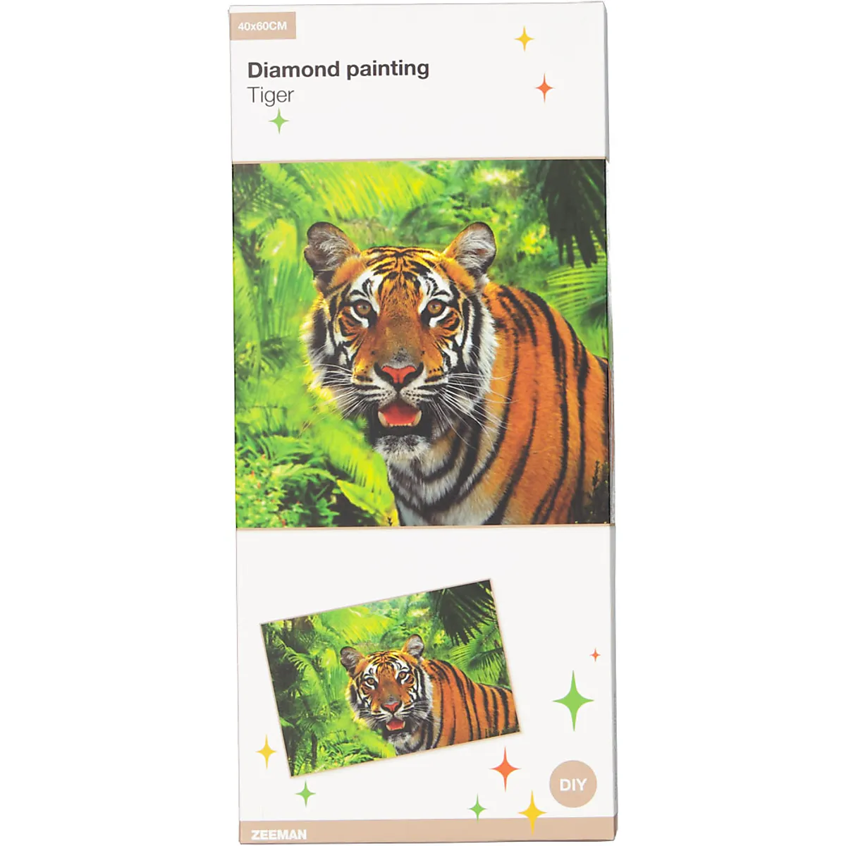 Diamond painting - Oranje