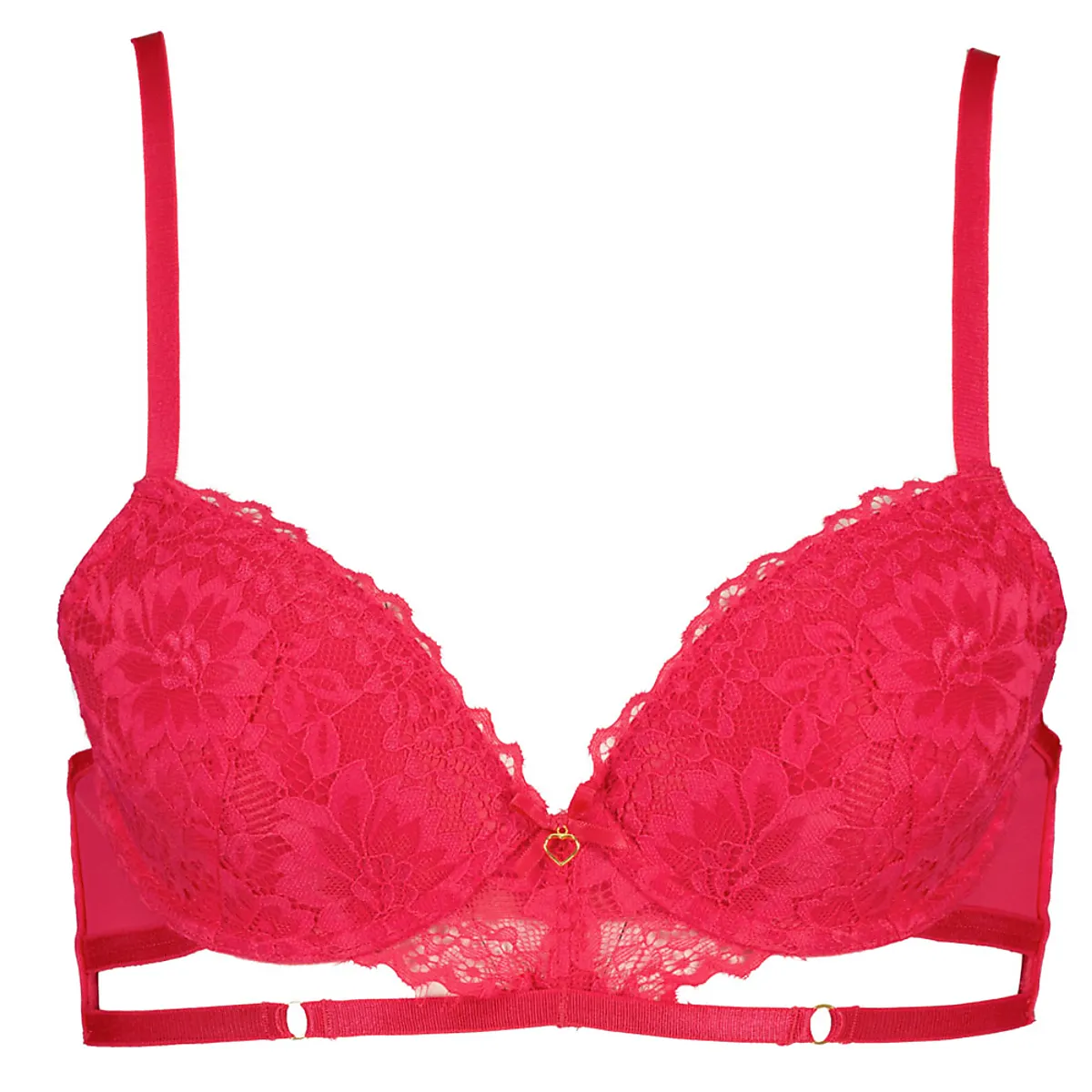 Gepolsterter BH - Rot