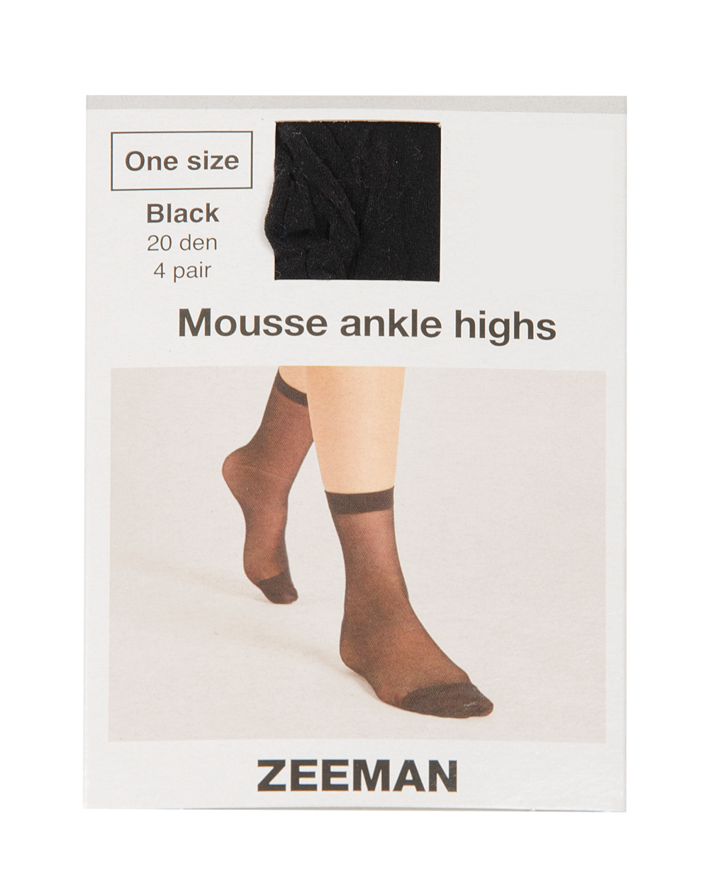 Mousse Pantysokjes - Zwart