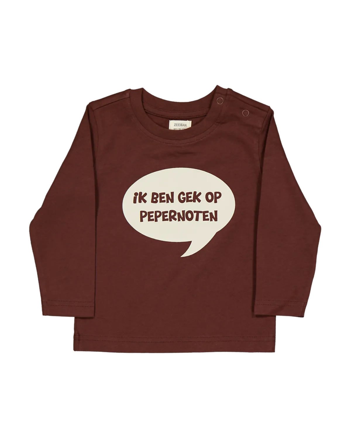 T-shirt - Bruin