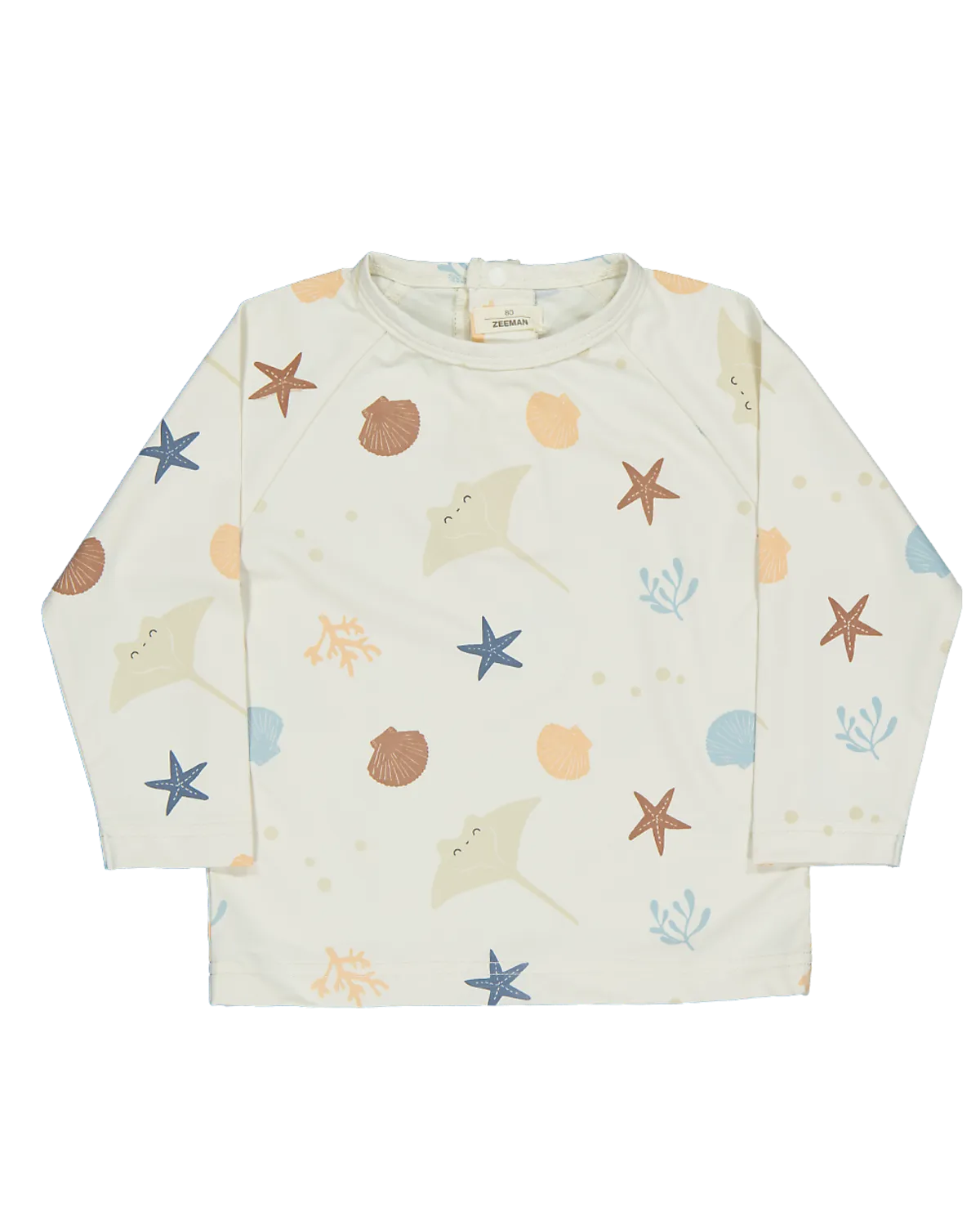 UV-zwemshirt - Beige