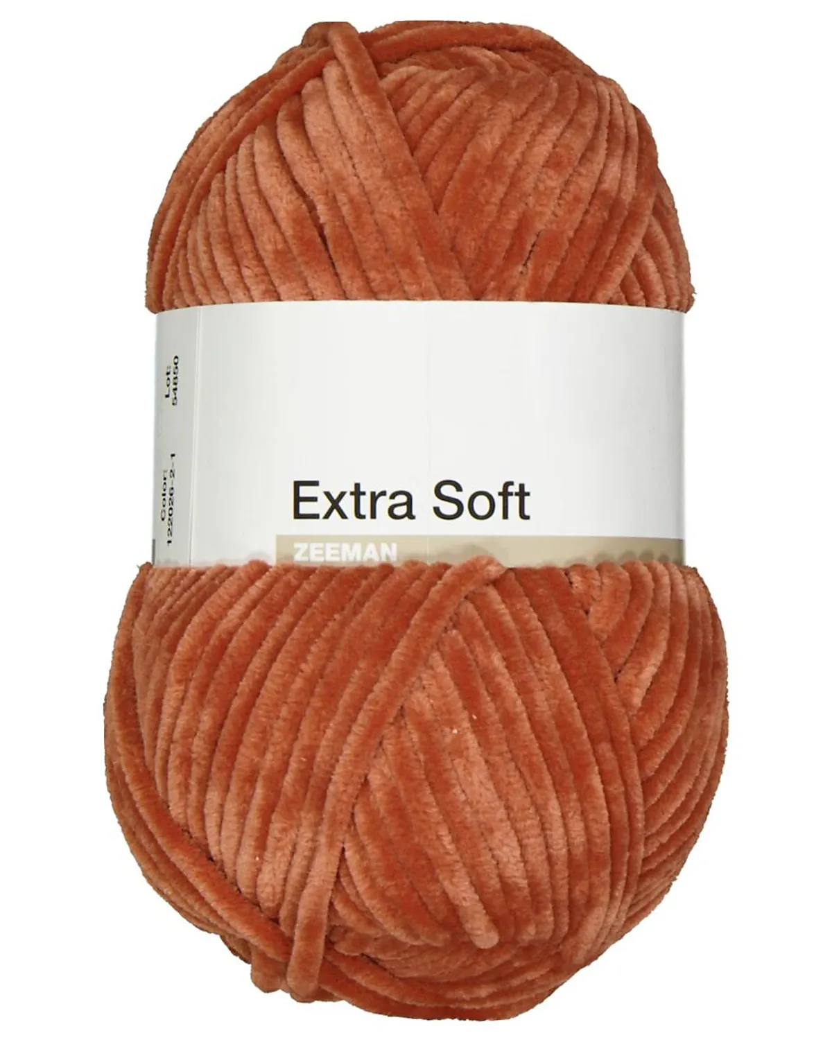 Extra soft Fil à tricoter - Marron