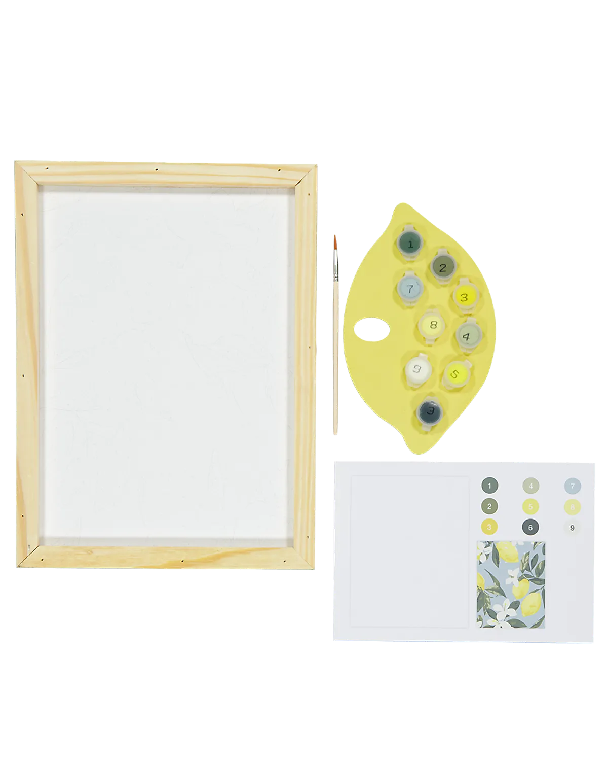 Verven op nummer - Wit