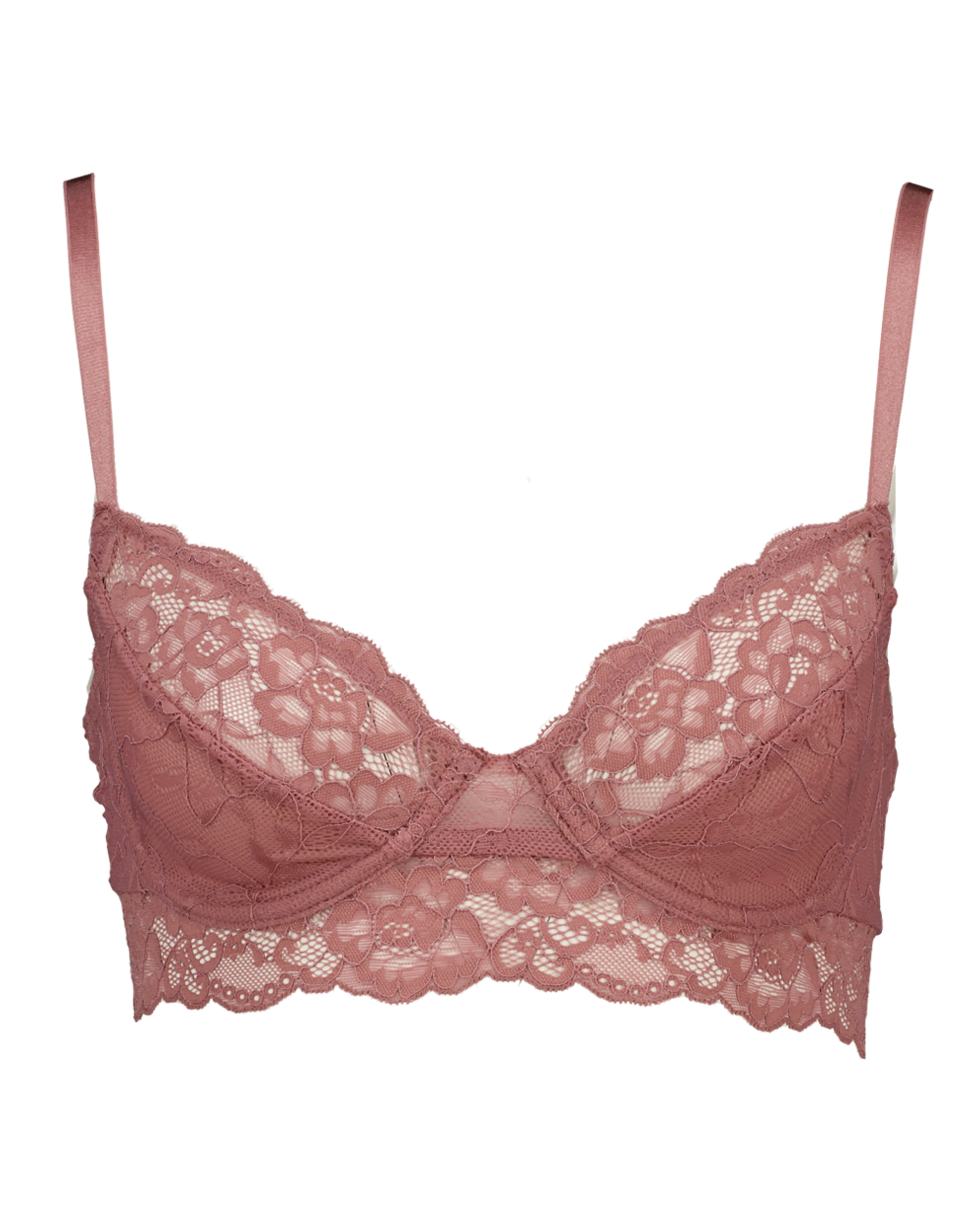 Demi Soutien-gorge non paddé - Rose