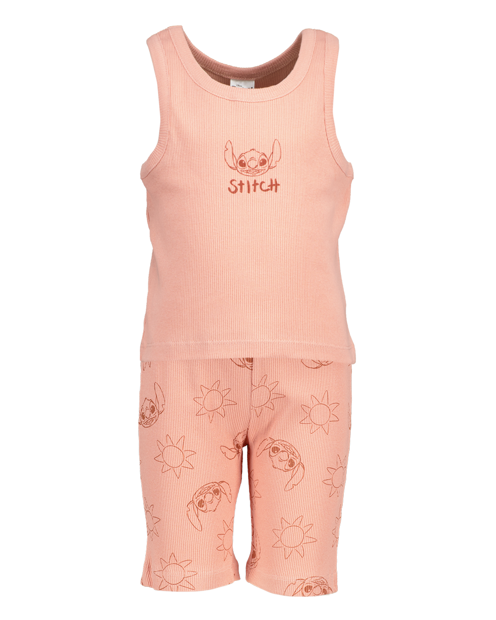 Kledingset top en short - Oranje