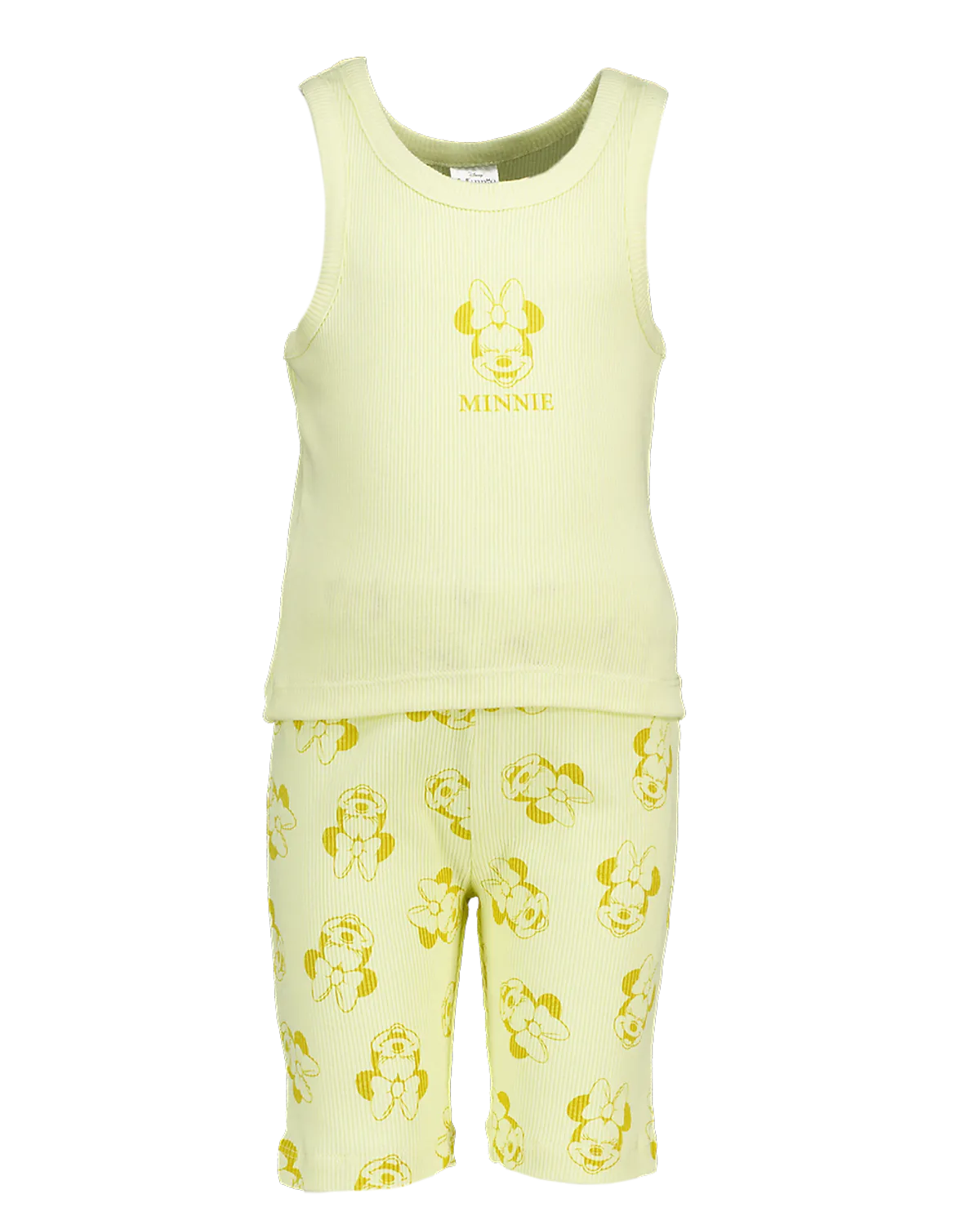 Ensemble haut et short - Jaune