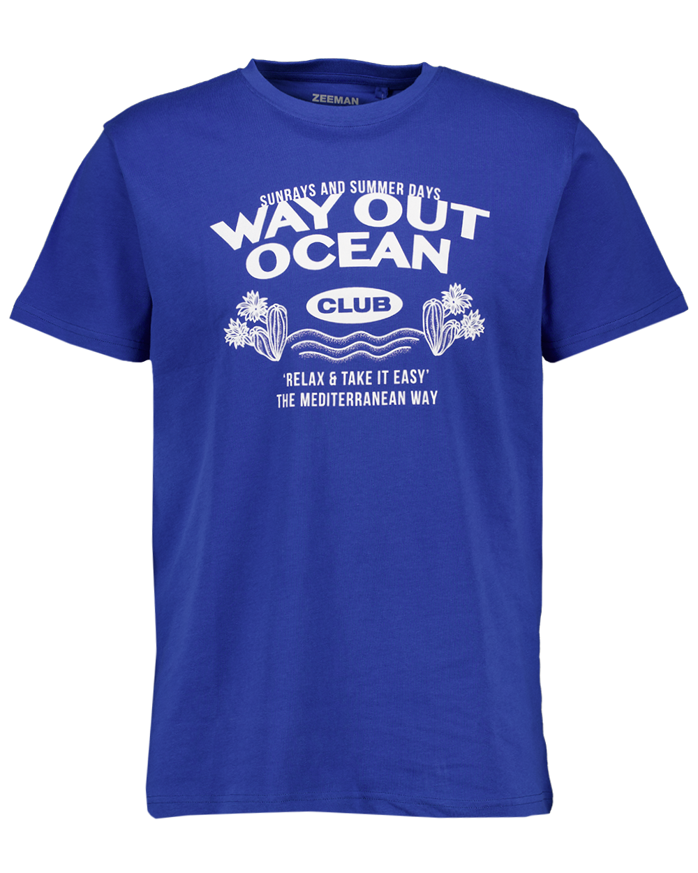 T-shirt - Blauw