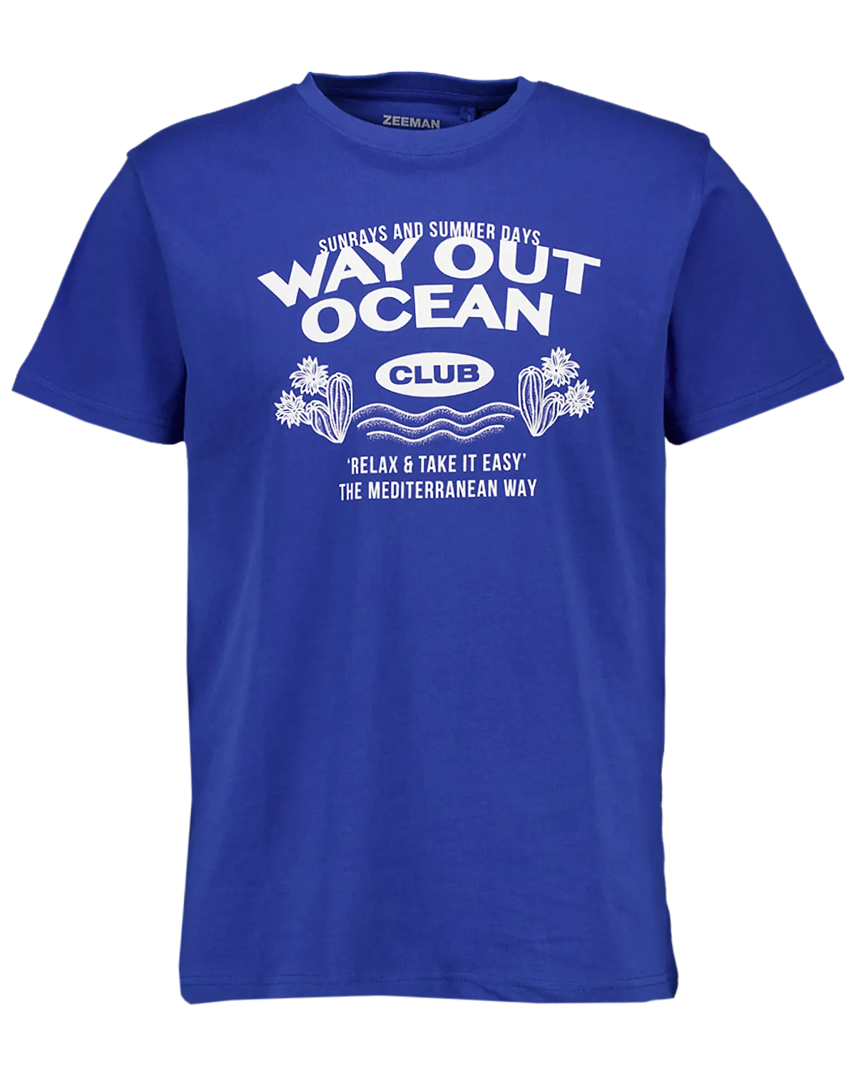 T-shirt - Blauw