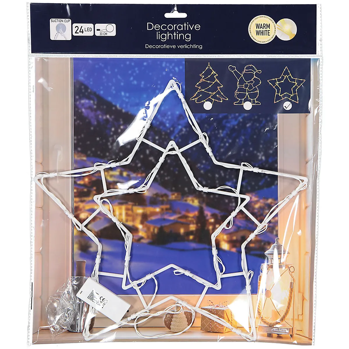 Weihnachtsdeko - Weiß