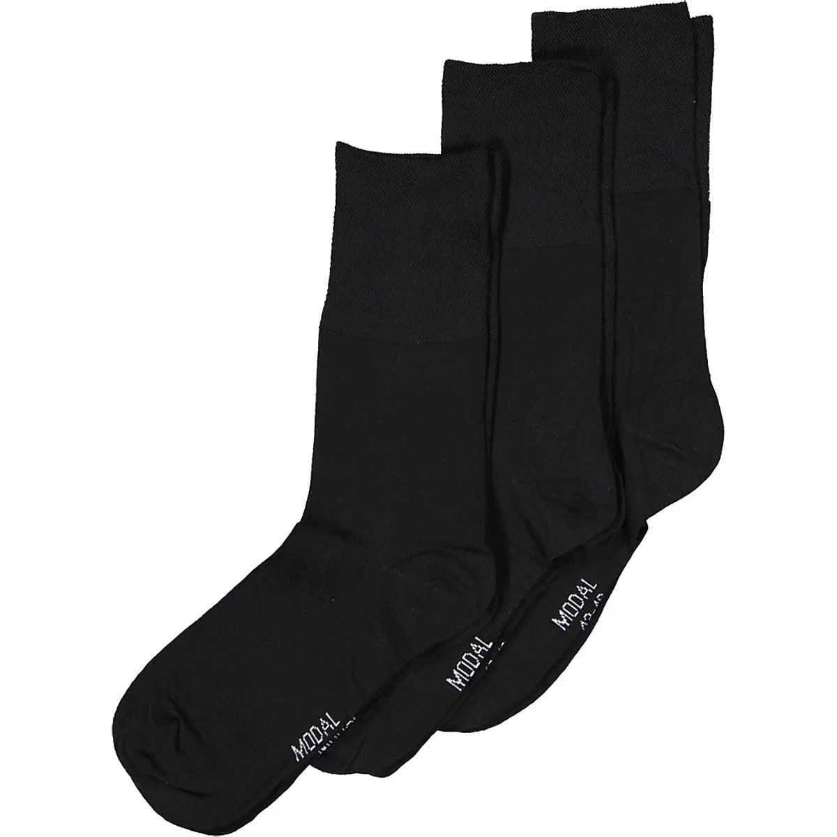 Druckfreie Socken - Schwarz
