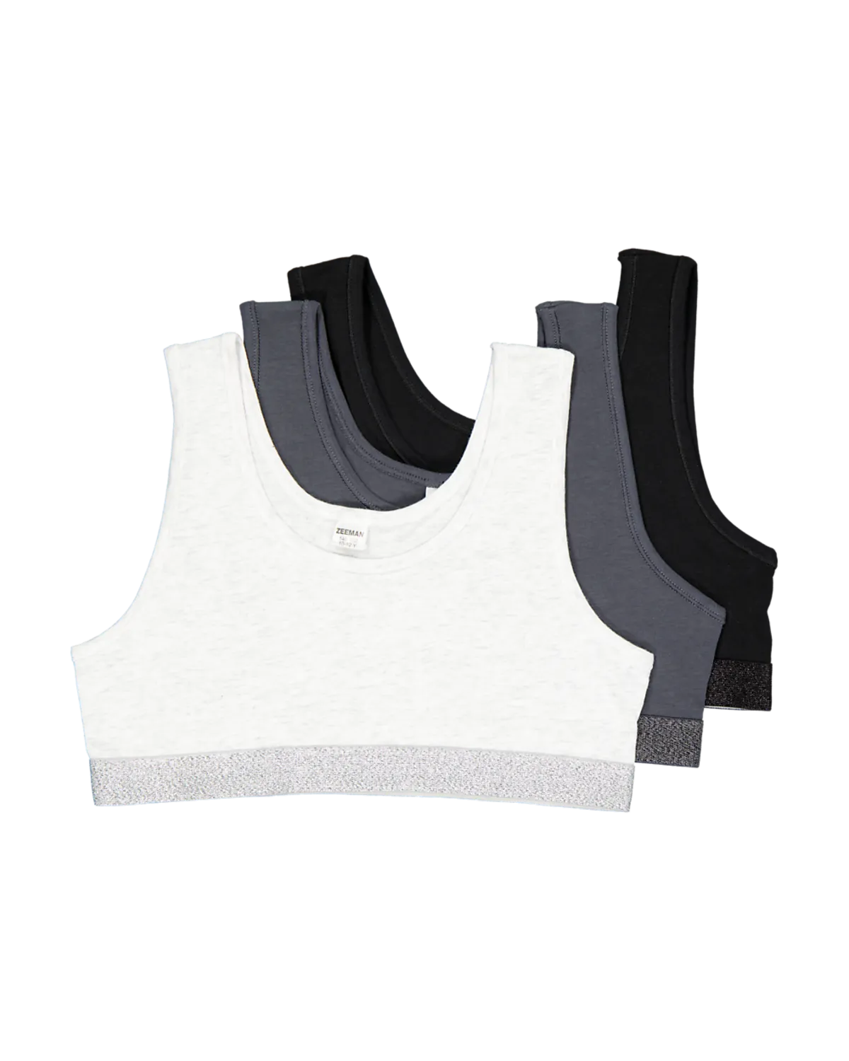 Croptop - Grijs