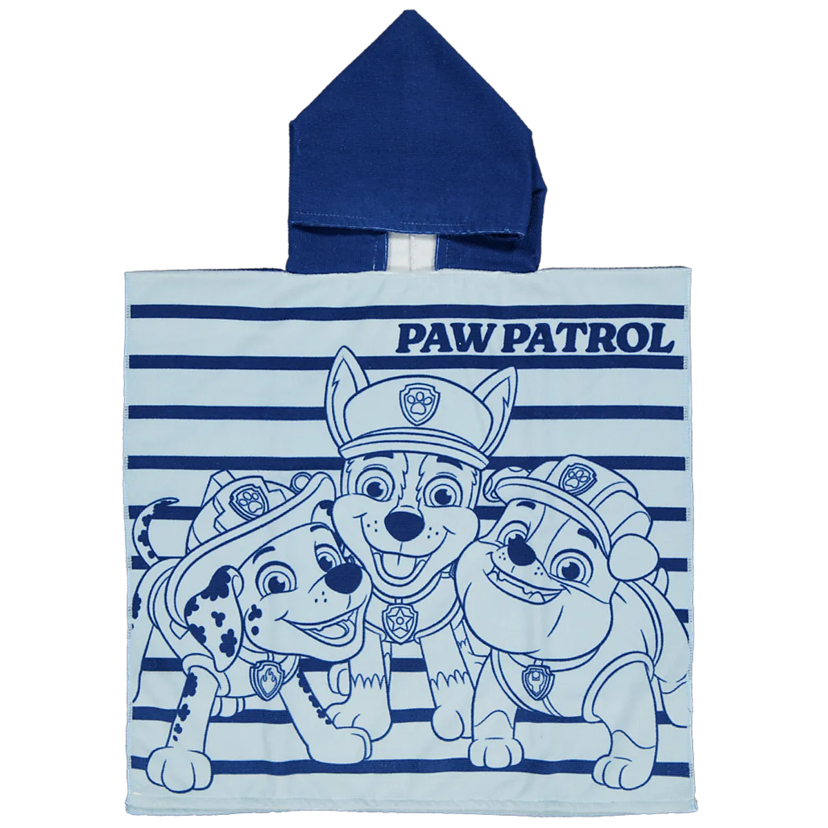 Badponcho - Blauw