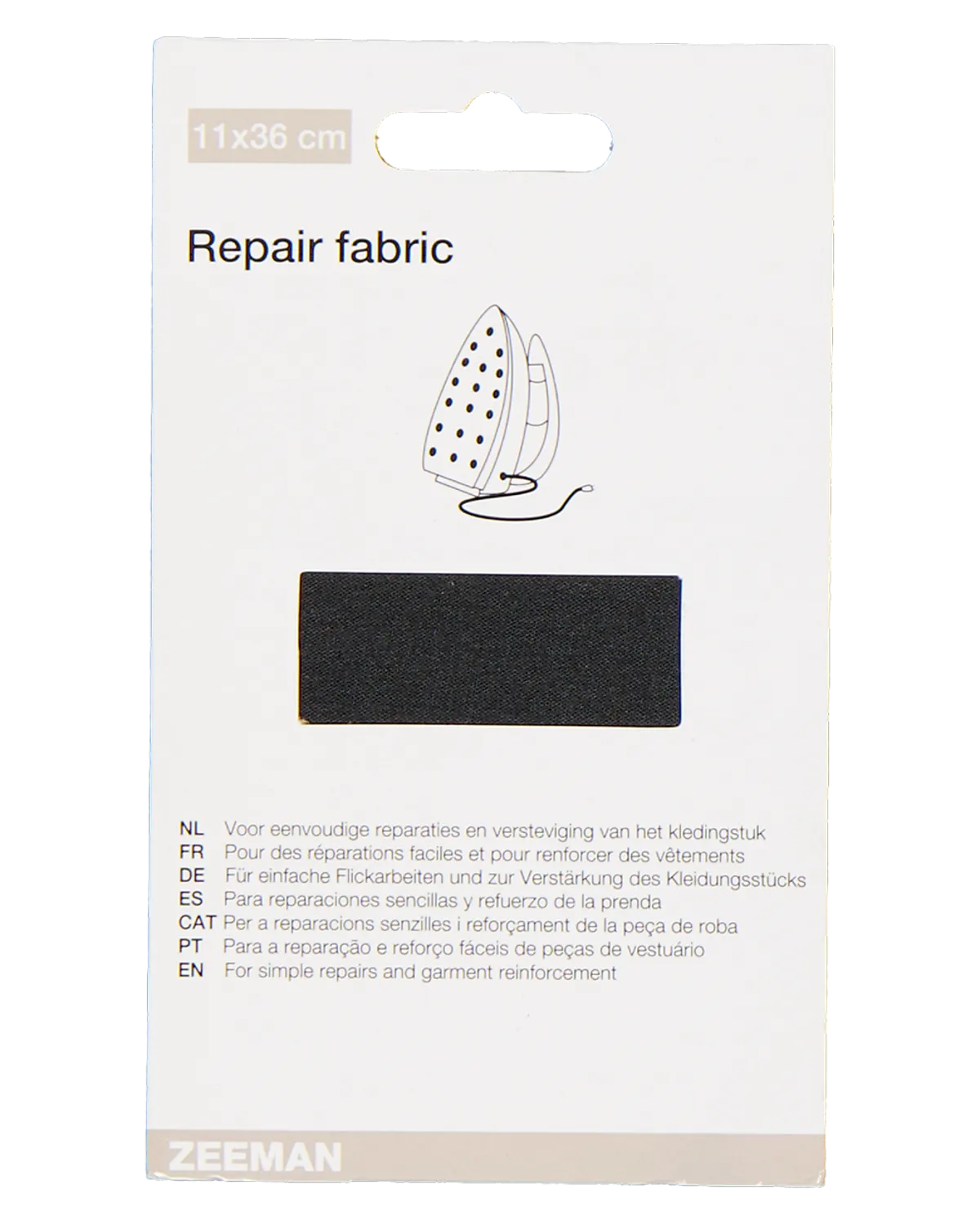 Reparatiestof - Zwart