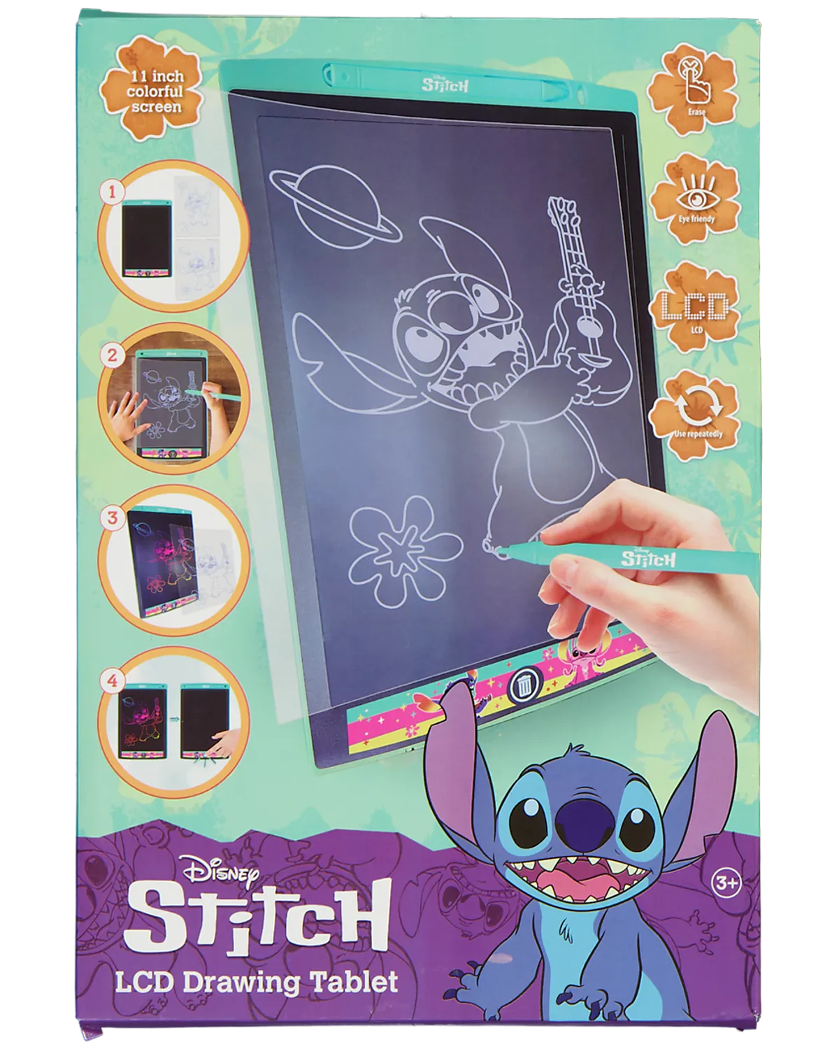 Tablette à dessin LCD - Multicolore