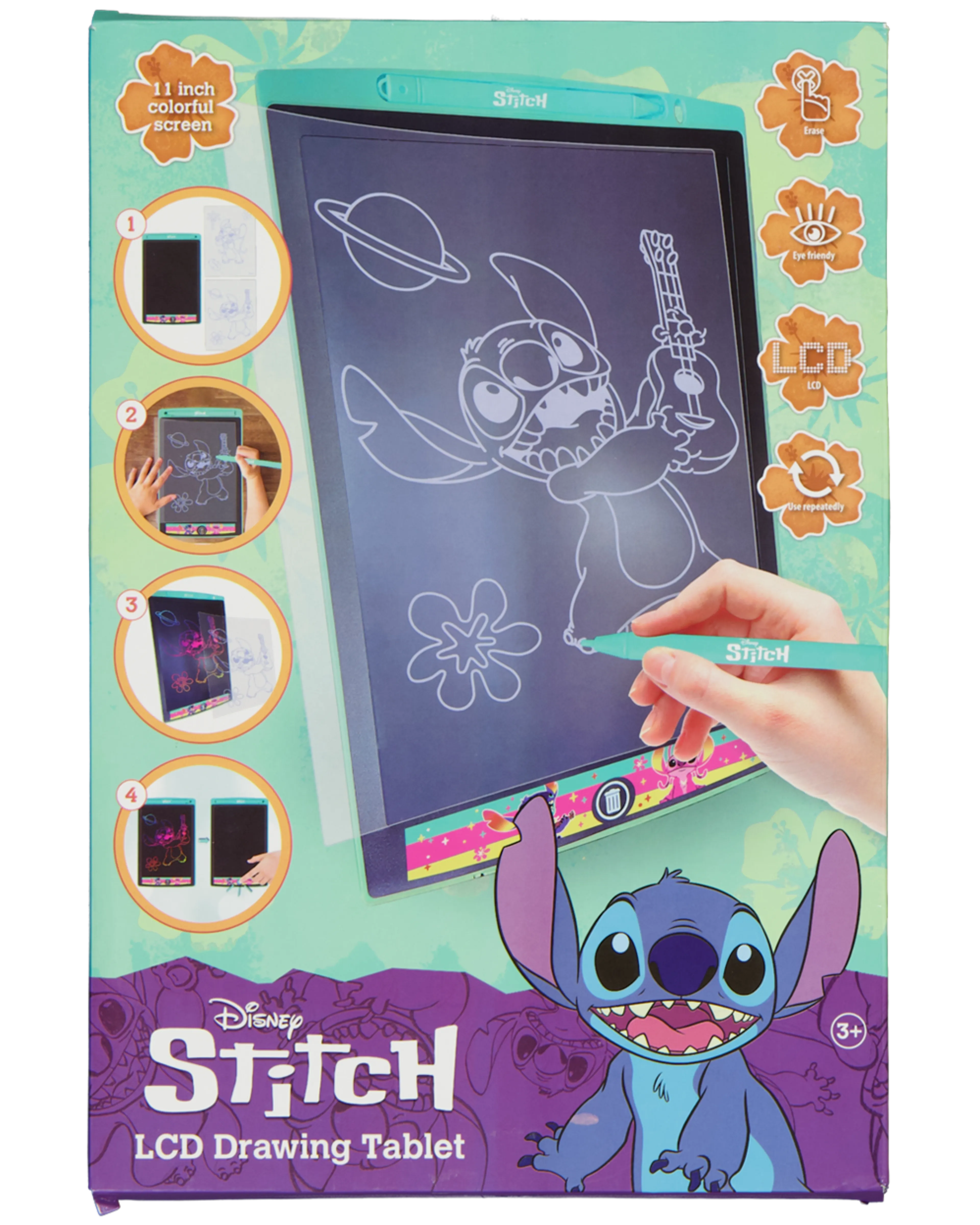 Tablette à dessin LCD - Multicolore