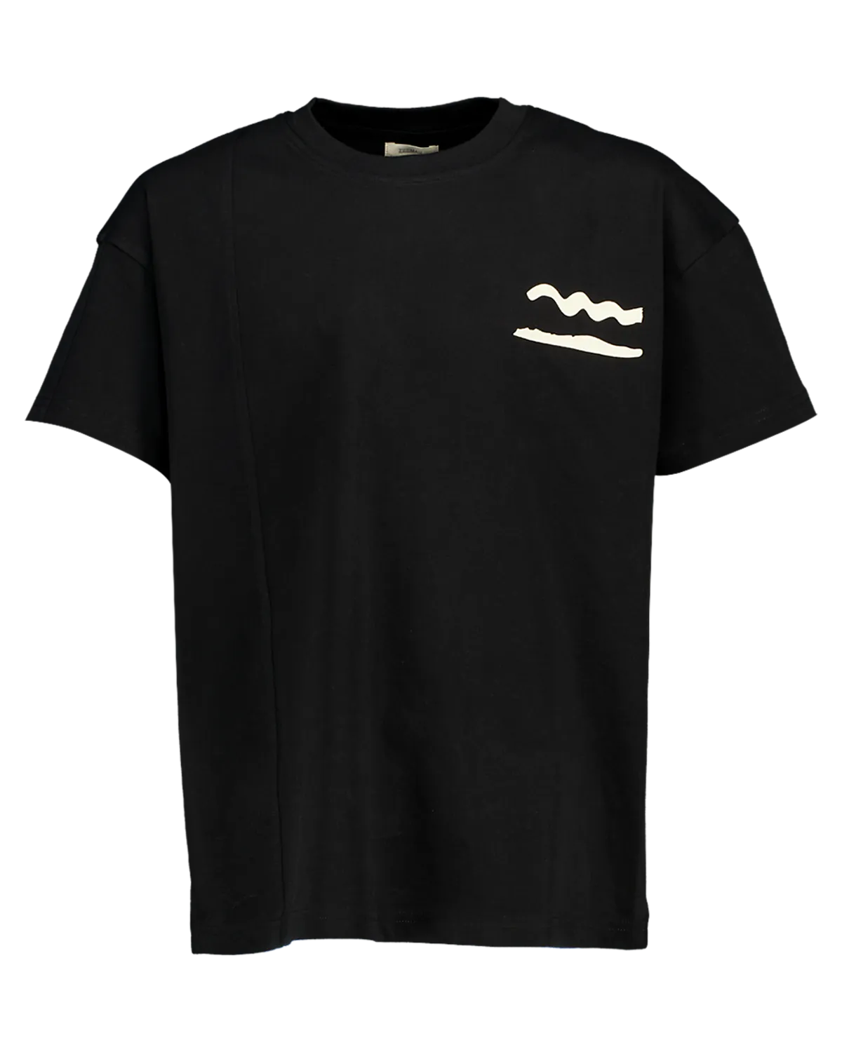 T-shirt - Zwart