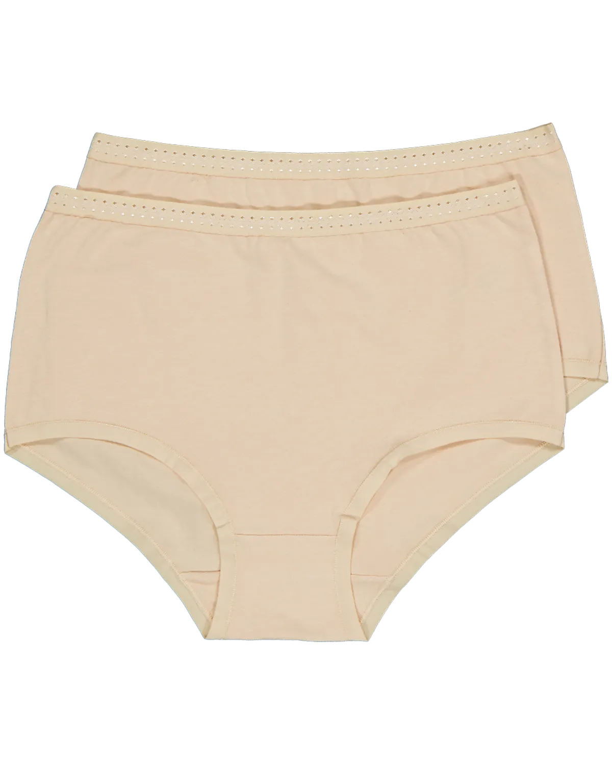 Braguitas de cintura alta - Beige