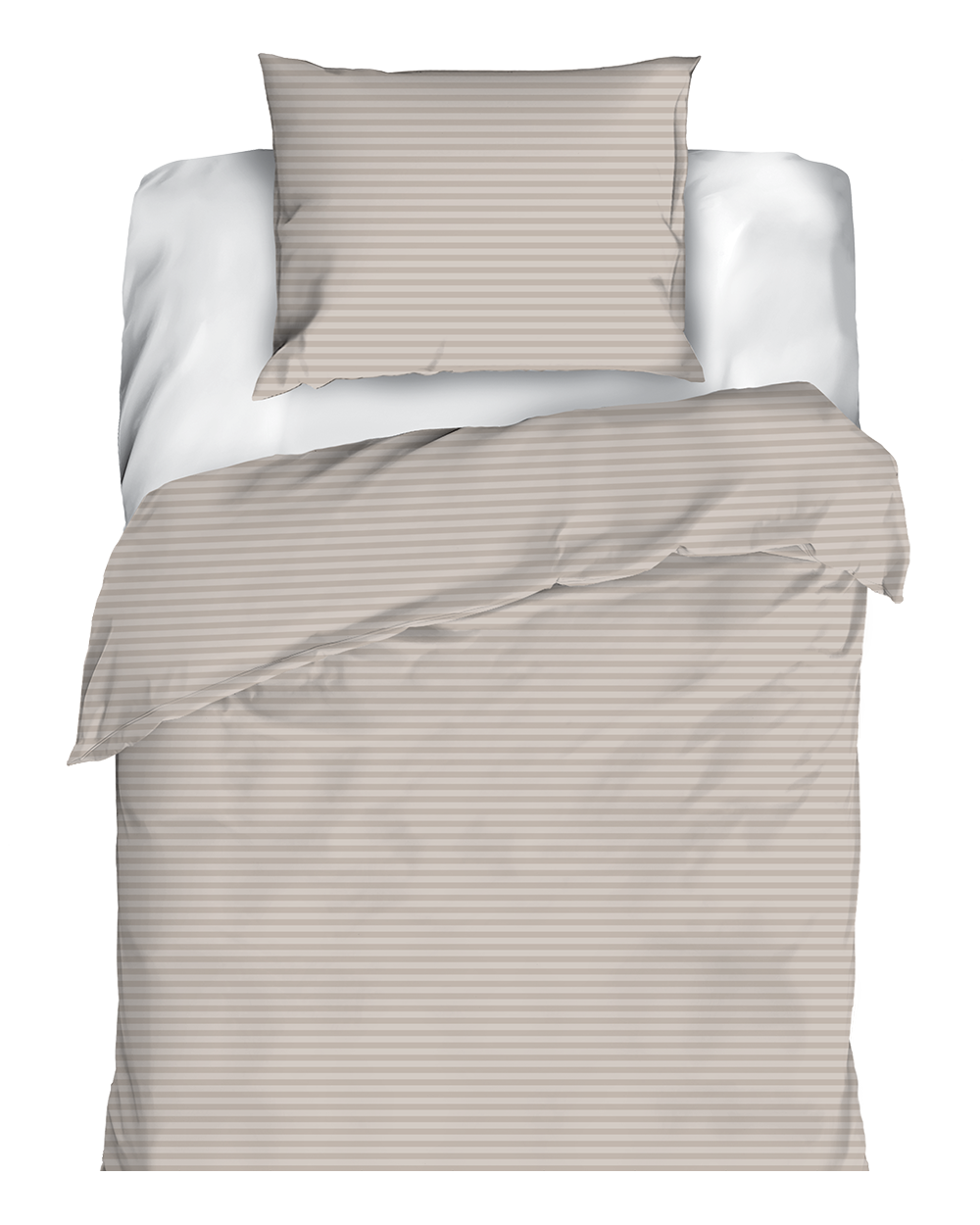 Dekbedovertrek set - Beige