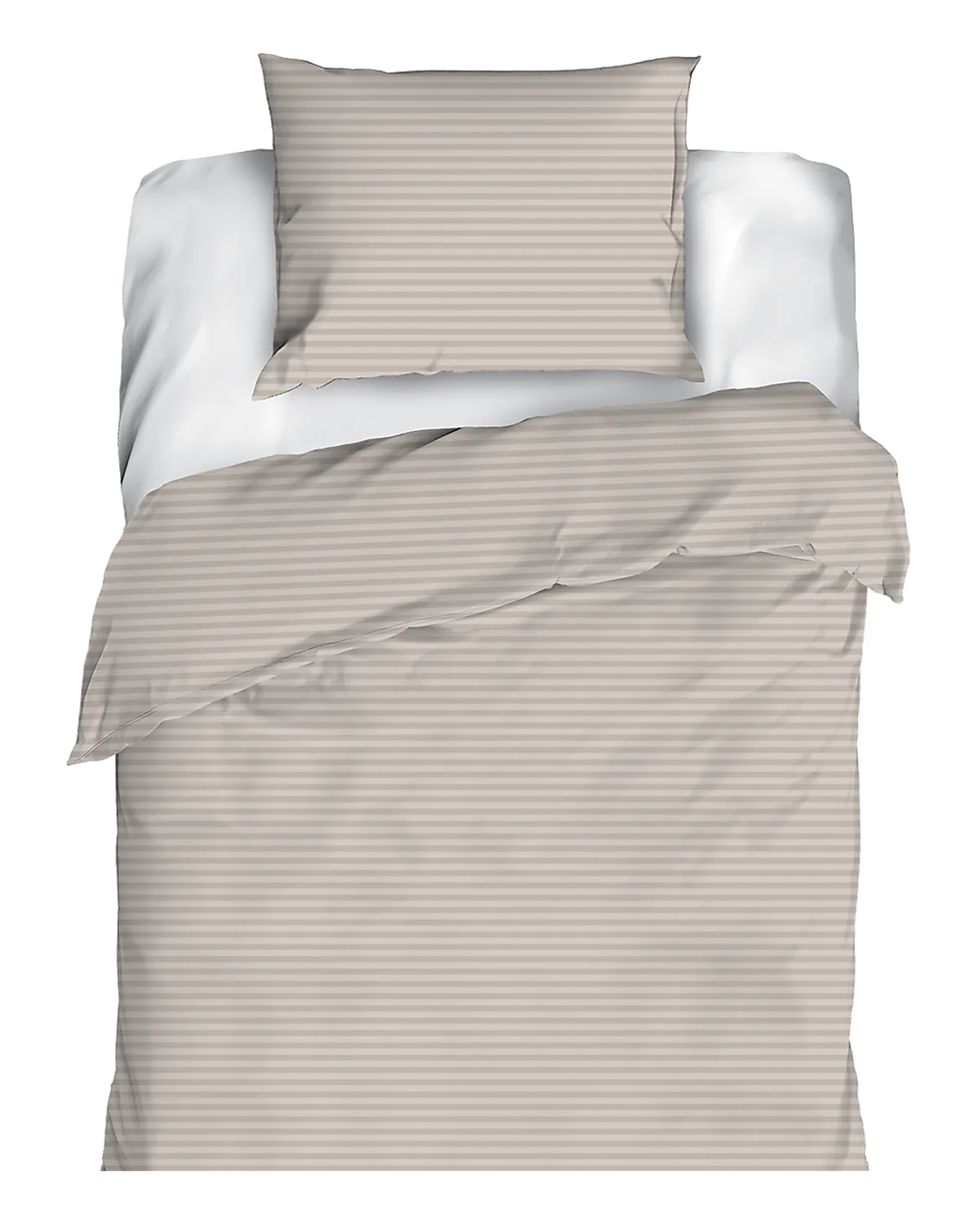 Dekbedovertrek set - Beige