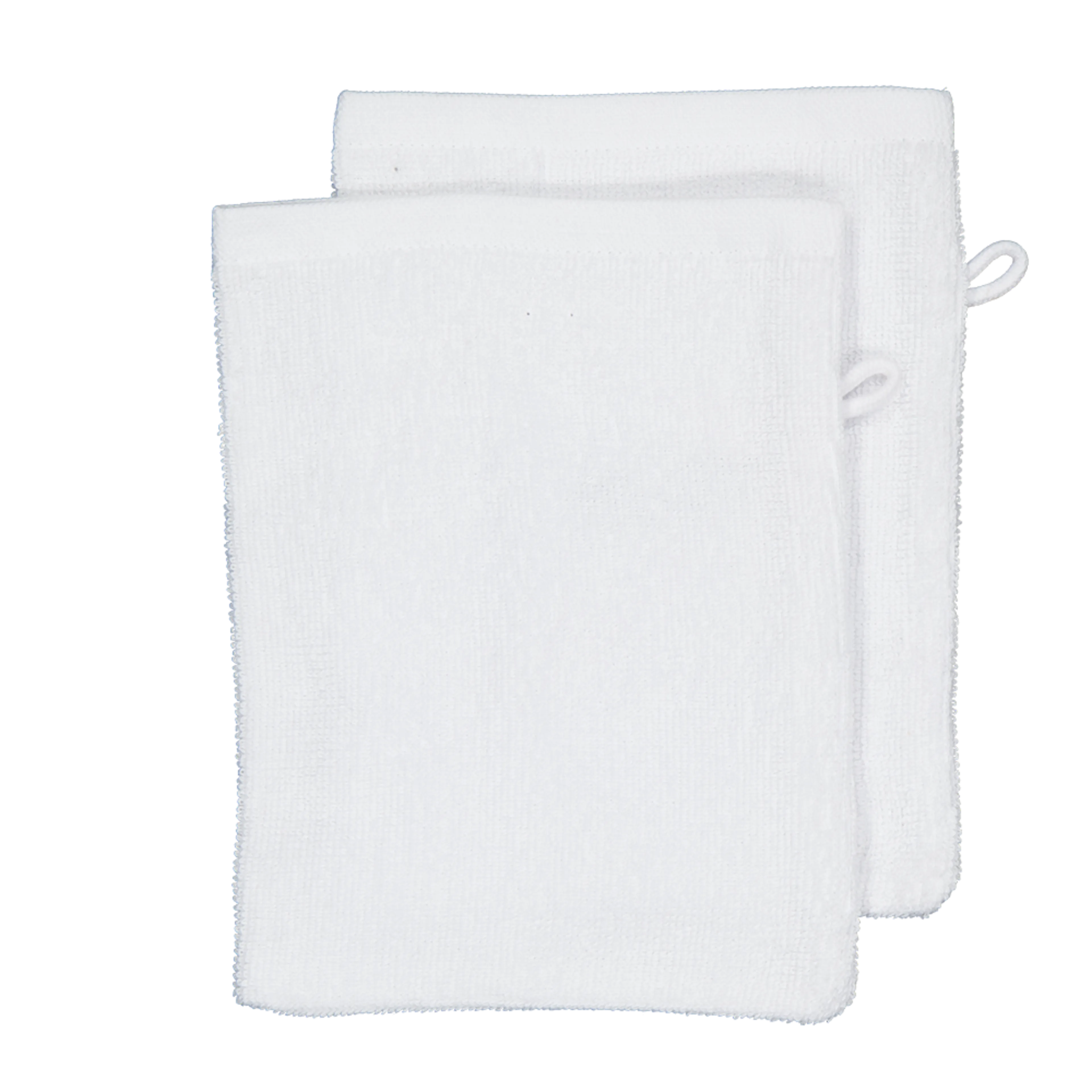 Gant de toilette - Blanc