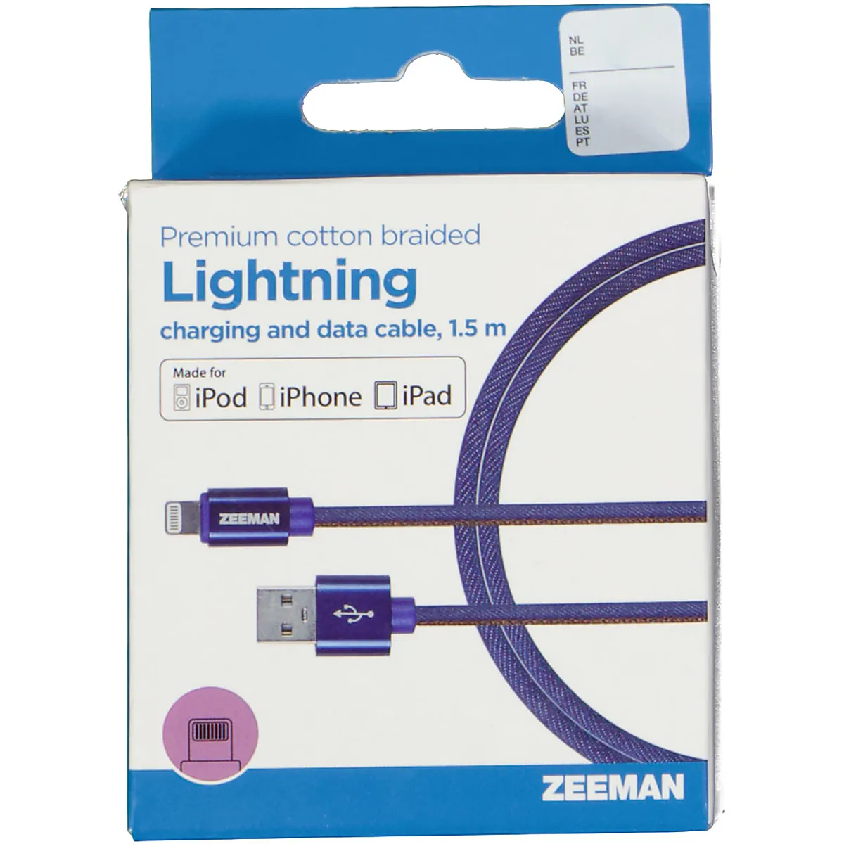 Micro-USB-Ladekabel - Blau