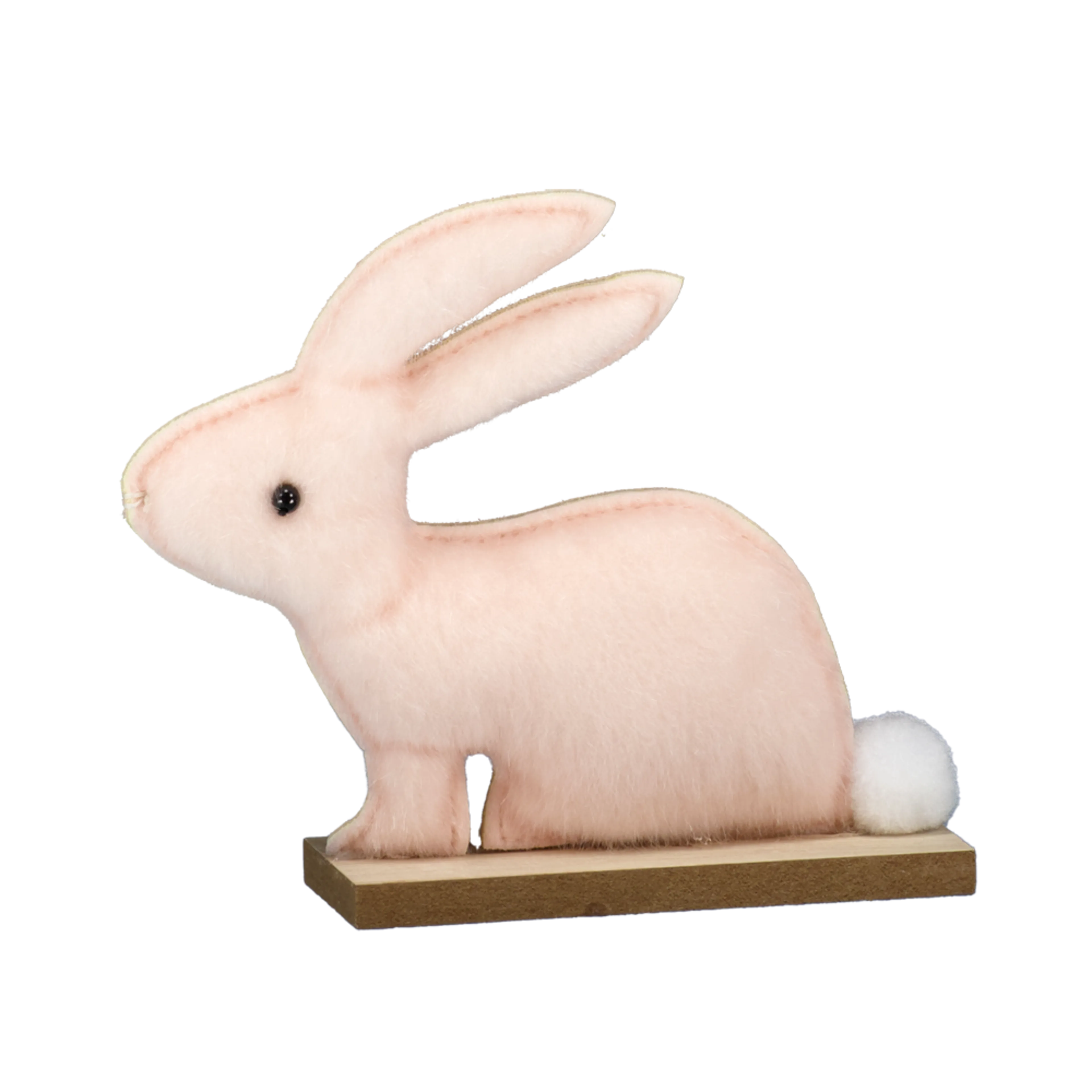 Osterdeko Hase - Rosa