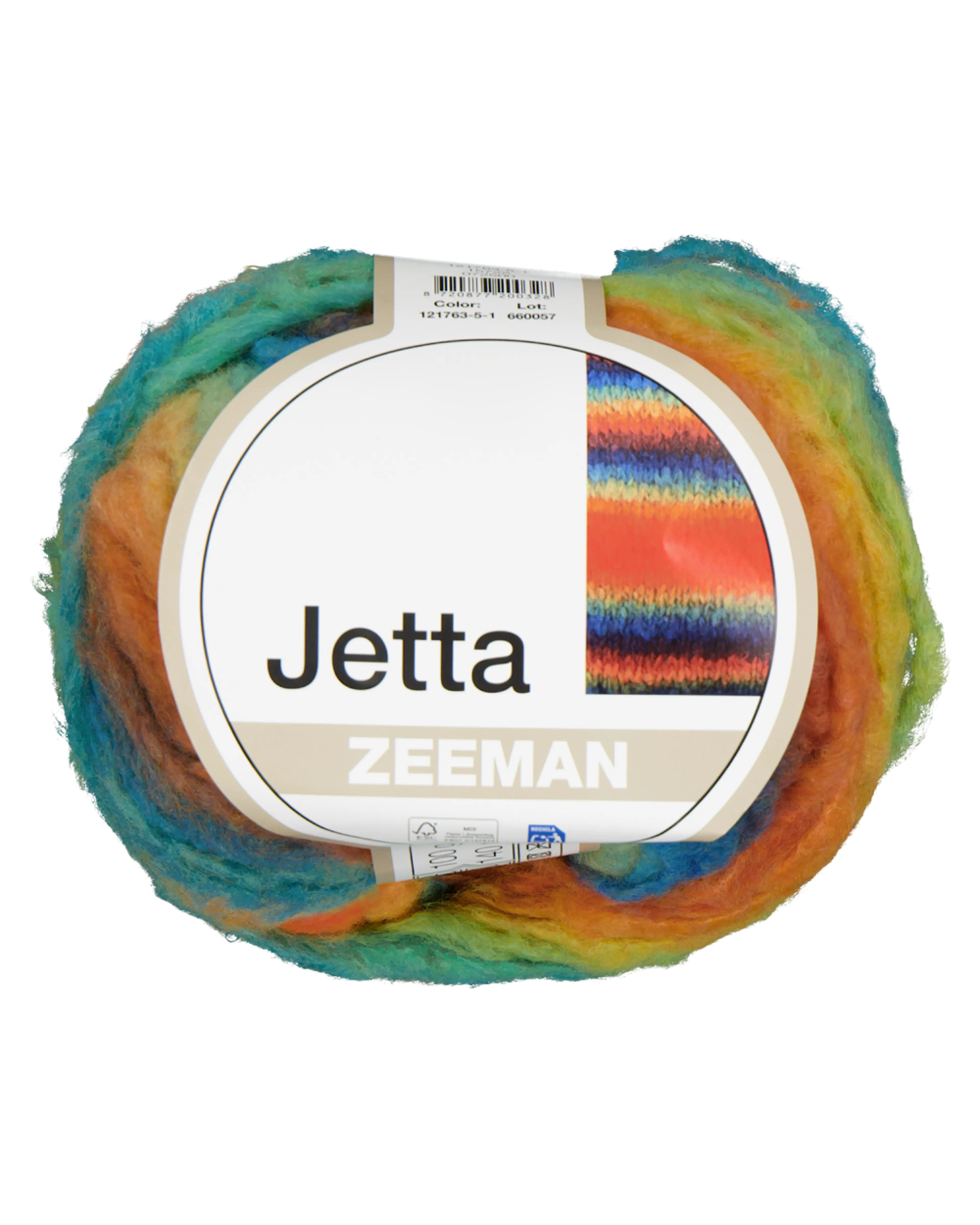 Jetta Strickgarn - Multicolor