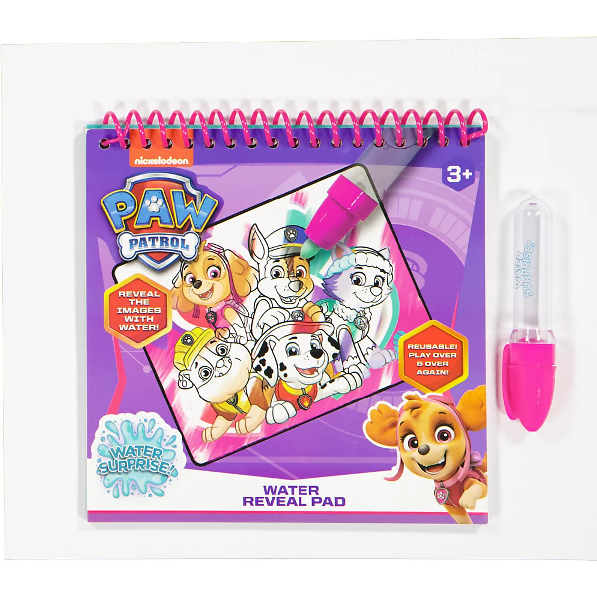 Waterkleurboek - Roze